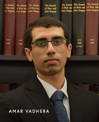 Research Coordinator Amar Vadhera